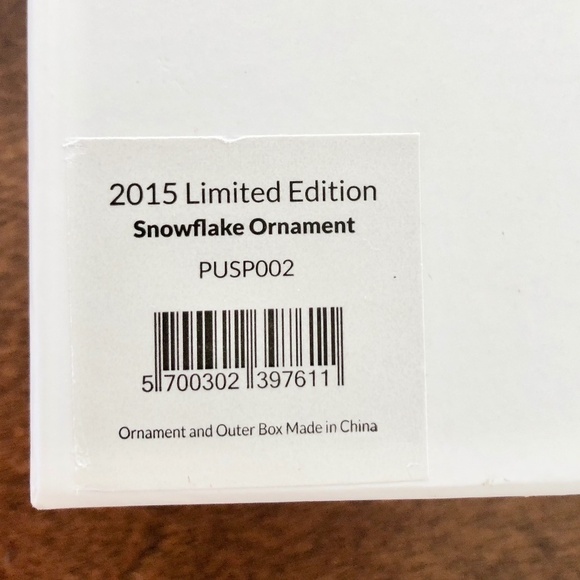 Pandora, 2015, Snowflake, Christmas, Ornament, Porcelain, Like New - Picture 16 of 16
